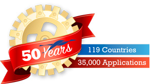 50 Years. 119 Countries. 35,000 Applications