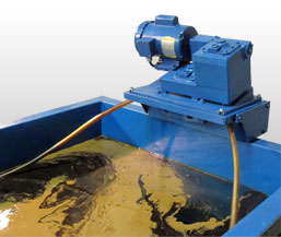The Model 5-H is a compact oil skimmer specially designed for small or hard to get at places