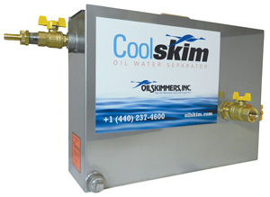 CoolSkim Tramp Oil Water Separator Coolant Coalescer