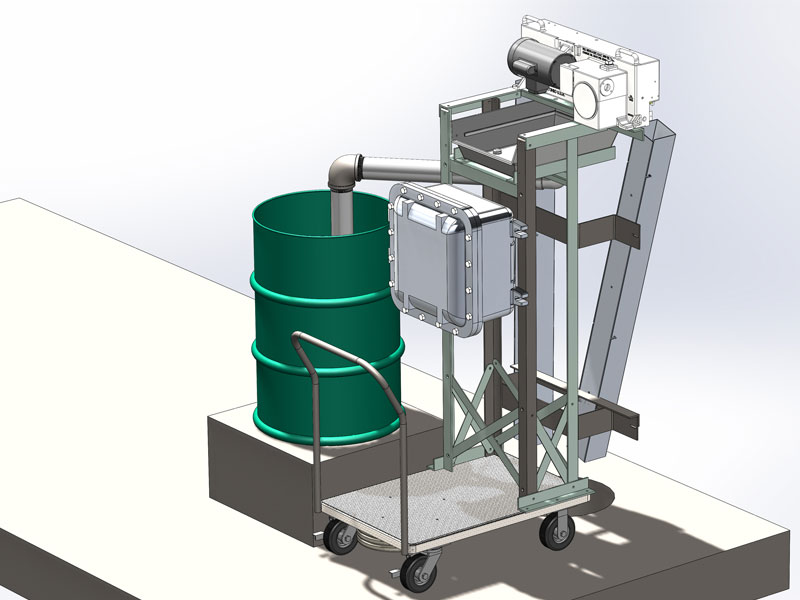 Explosion Proof Cart Mounted Custom Engineered Solutions 