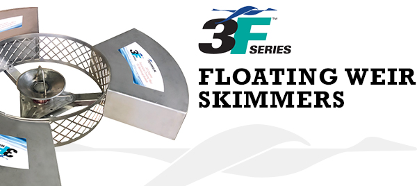 3F Series Weir Floating Skimmers